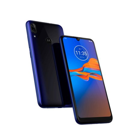 Smartphone Motorola Moto E6 Plus, 64GB, Dual Chip, 4G, Azul - XT2025