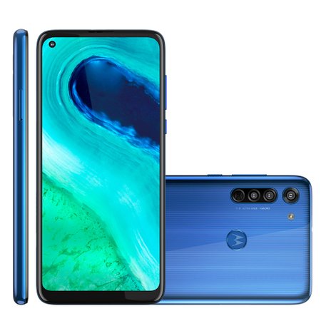 Smartphone Motorola Moto G8, 64GB, 4GB, Dual Chip, Azul - XT2045