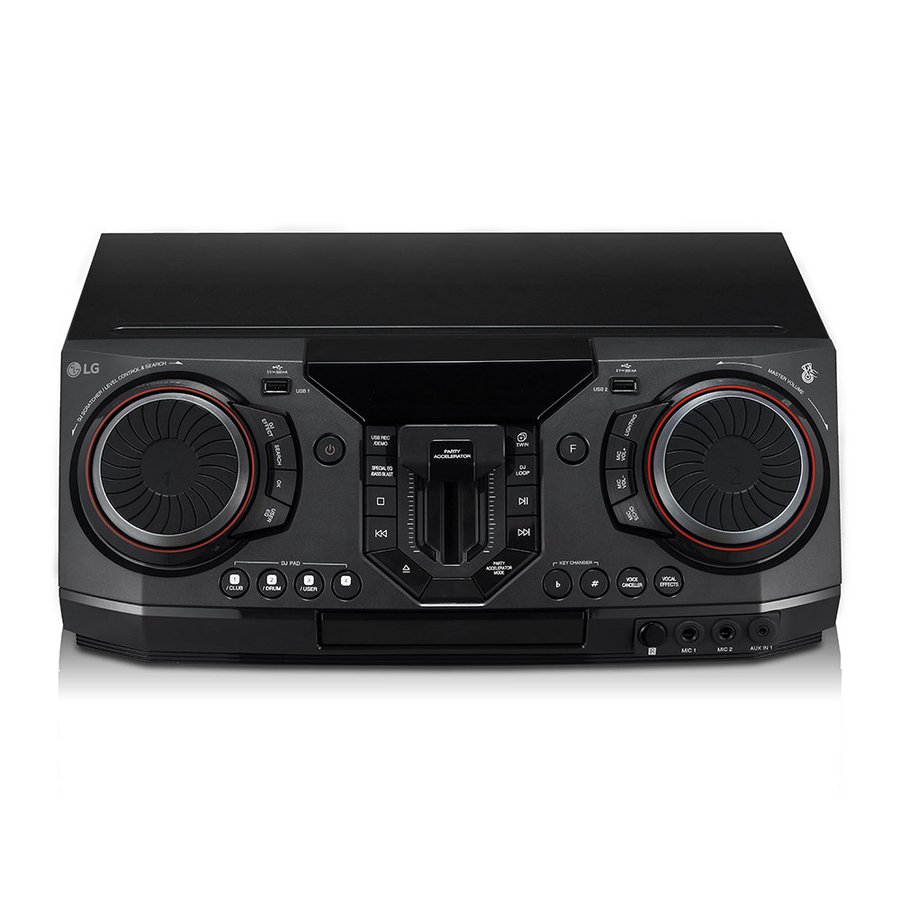 Mini System LG X Boom 3500W RMS Multi Bluetooth | Lojas Colombo