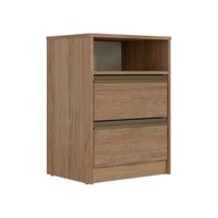 Mesa de Cabeceira THB Decore, 2 Gavetas