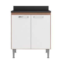 Balcão Multiuso 70 cm Multimóveis Sicília, 2 Portas - 3114