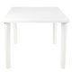 Mesa Mor de Plástico, Quadrada, Desmontável, Branco - 15151401