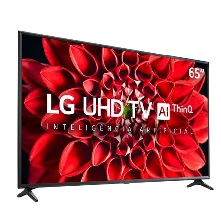 Smart TV Ultra HD LED 65'' LG, 4K, 3 HDMI, 2 USB, Wi-Fi - 65UN7100