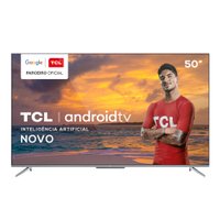 Android TV LED 50'' TCL, 4K, 3 HDMI, 2 USB, Wi-Fi - 50P715