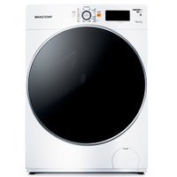 Lava e Seca Brastemp 10kg/6kg Branca Água Quente Ciclo Tira Manchas Pro BNQ10AB
