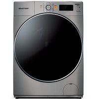 Lava e Seca Brastemp 10kg/6kg Prata Água Quente - BNQ10AS