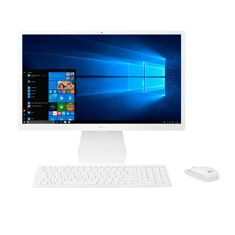 Desktop All In One LG 23.8'' Intel Core i5, 1 TB, 8 GB, Branco 24V50N