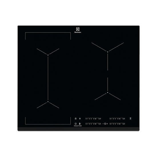 Cooktop de Indução 4 Zonas de Indução Electrolux, Mesa de Vidro - IE60