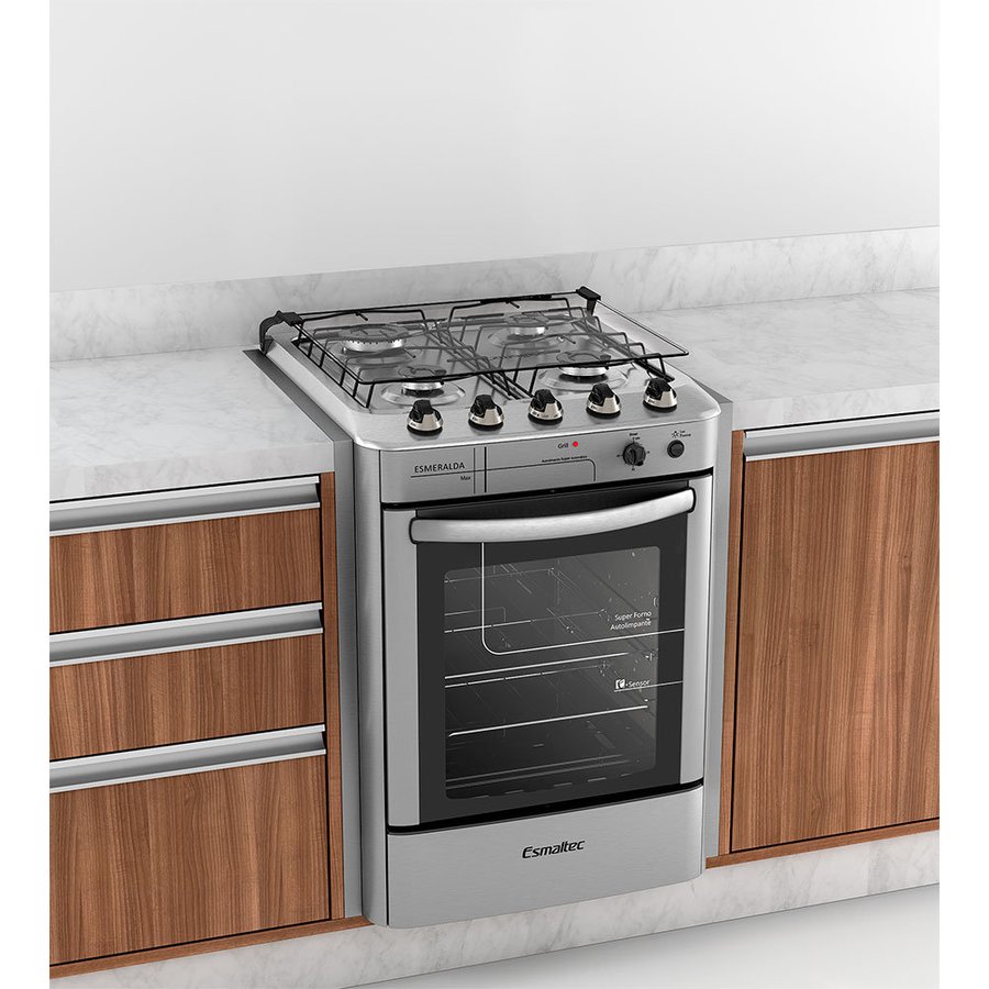 Fogão de Embutir 4 bocas Esmaltec Lojas Colombo