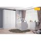 Guarda-Roupa / Roupeiro Henn Americano, 4 Portas, 4 Gavetas