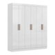 Guarda-Roupa / Roupeiro Maxel Paris, 6 Portas, 2 Gavetas, 100% MDF