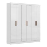 Guarda-Roupa / Roupeiro Maxel Paris, 6 Portas, 2 Gavetas, 100% MDF