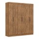 Guarda-Roupa / Roupeiro Maxel Paris, 6 Portas, 2 Gavetas, 100% MDF