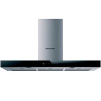 Coifa de Parede Brastemp Inox 5 e 6 bocas com Painel Touch on Glass - BAE90AR