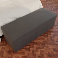 Recamier Baú 140 cm Marrocos Styllus, Madeira Reflorestada