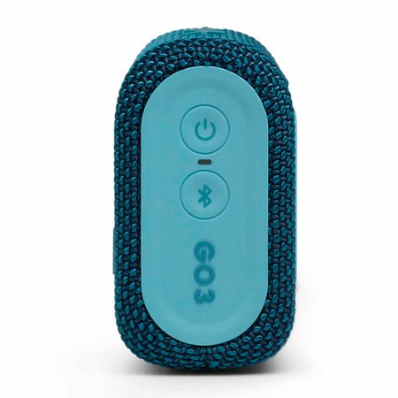 Caixa de Som Portátil JBL GO 3, À prova de água, Bluetooth, 4.2 W RMS - Azul