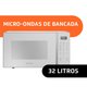 Micro-ondas Brastemp 32 Litros Branco com Menu Gourmet - BMS46AB