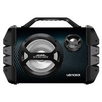 Caixa de Som Amplificada Lenoxx, Bluetooth, 120 Watts, Preto - CA307