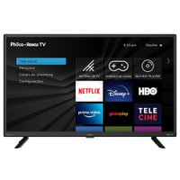 Smart TV LED 32'' Philco Roku, 2 HDMI, 1 USB, Wi-Fi - PTV32G70RCH