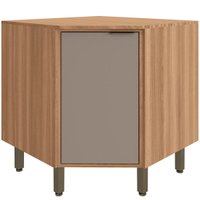 Balcão de Canto Oblíquo Louise Móveis Sul, 1 Porta - 5156