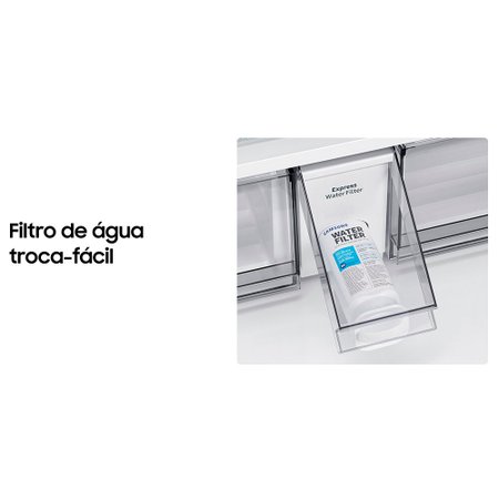 Geladeira Samsung French Door, Inverter, 575L, Frost Free, 4 Portas - RF59A 