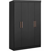 Guarda-Roupa / Roupeiro Maxel Paris, 4 Portas, 2 Gavetas, 100% MDF