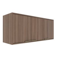 Armário Aéreo Móveis Sul Raíssa 120cm, 3 Portas, MDP - 5192