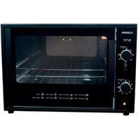 Forno Elétrico Nardelli Top60 Black, 60 Litros, 1750W, Preto