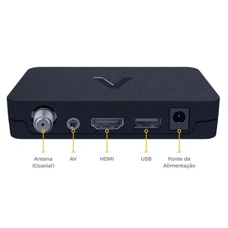 Conversor e Gravador Digital Aquário FULL HD - DTV9000