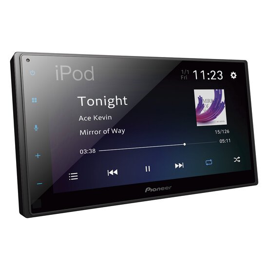 Autorrádio Pioneer Bluetooth, Tela 6,8'' Full HD - DMH-A4480BT