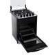 Fogão Brastemp 4 Bocas Embutir Inox Dupla Chama Grades Individuais - BYO4EBR