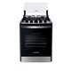 Fogão Brastemp 4 Bocas Embutir Inox Dupla Chama Grades Individuais - BYO4EBR
