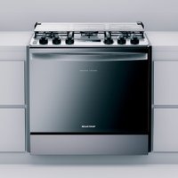 Fogão Brastemp 5 Bocas De Embutir Inox com Turbo Chama e Touch Timer - BYS5PCR