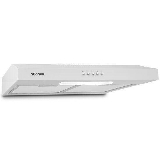 Depurador de Ar Suggar Slim, 60 cm, 3 Velocidades, Branco - DPS161BR 