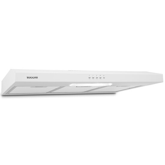 Depurador de Ar Suggar Slim, 80 cm, 3 Velocidades, Branco - DPS181BR
