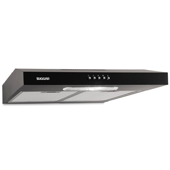 Depurador de Ar Suggar Slim, 60 cm, 3 Velocidades, Preto - DPS161PT 