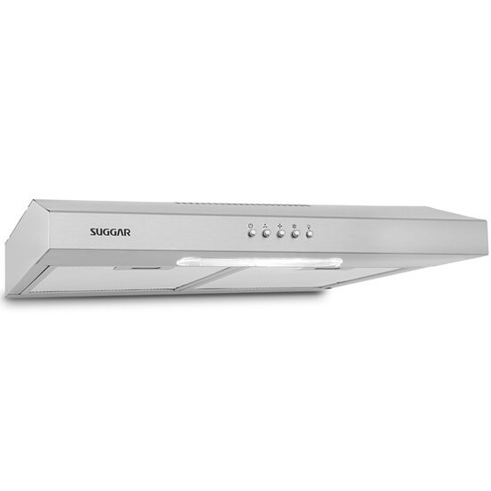 Depurador de Ar Suggar Slim, 60 cm, 3 Velocidades, Inox - DPS161IX