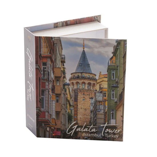 Livro Decorativo Turquia Wolff em Papel Rígido, 20x16x5 cm - 61292  