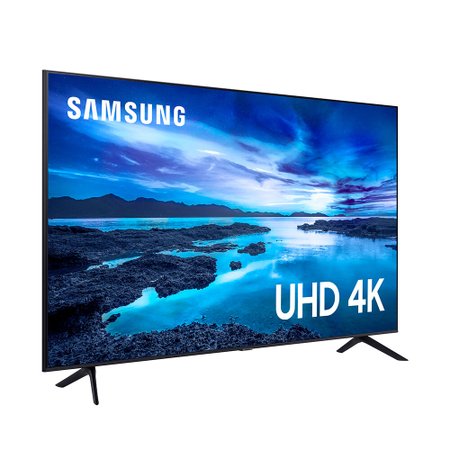 Smart TV LED 4K UHD 55'' Samsung, 3 HDMI, 1 USB, Wi-Fi - UN55AU7700GXZD