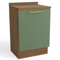 Balcão Multiuso com Tampo 60cm Kappesberg Botanic, 1 Porta - CB840
