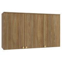 Armário Aéreo Kappesberg Botanic 120cm com LED, 3 Portas, MDP - M634