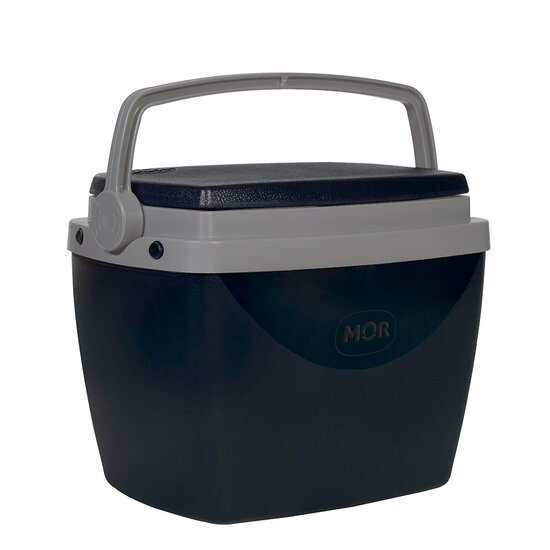 Caixa Térmica Mor 6 Litros, com Alça, Isolamento em Isopor, Preto - 25108200