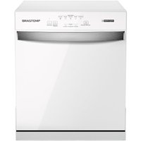 Lava-Louças Brastemp, 8 Serviços de Lavagem, Branca - BLF08BB