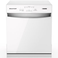 Lava-Louças Brastemp, 8 Serviços de Lavagem, Branca - BLF08BB