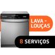 Lava-Louças Brastemp, 8 Serviços de Lavagem - BLF08BS