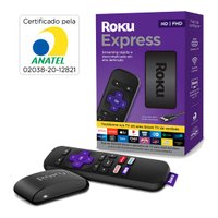 Roku Express Full HD Streaming Player com Controle Remoto