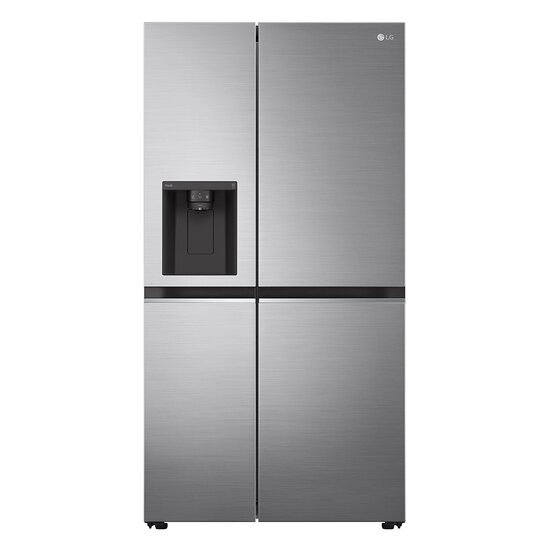 Geladeira LG 2P 611 Litros Frost Free Side by Side, Inverter Inox - GC-L257SLP