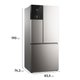 Geladeira Electrolux 3 Portas 590 Litros Frost Free  AutoSense Inox - IM8S