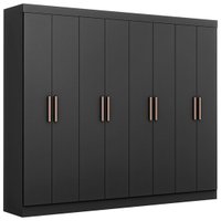 Guarda-Roupa / Roupeiro Maxel Paris, 8 Portas, 4 Gavetas, 100% MDF