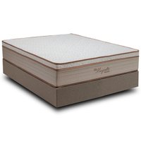 Conjunto Cama Box Casal de Molas Kappesberg Bio Magnetic 138x188 - CBCOL-058